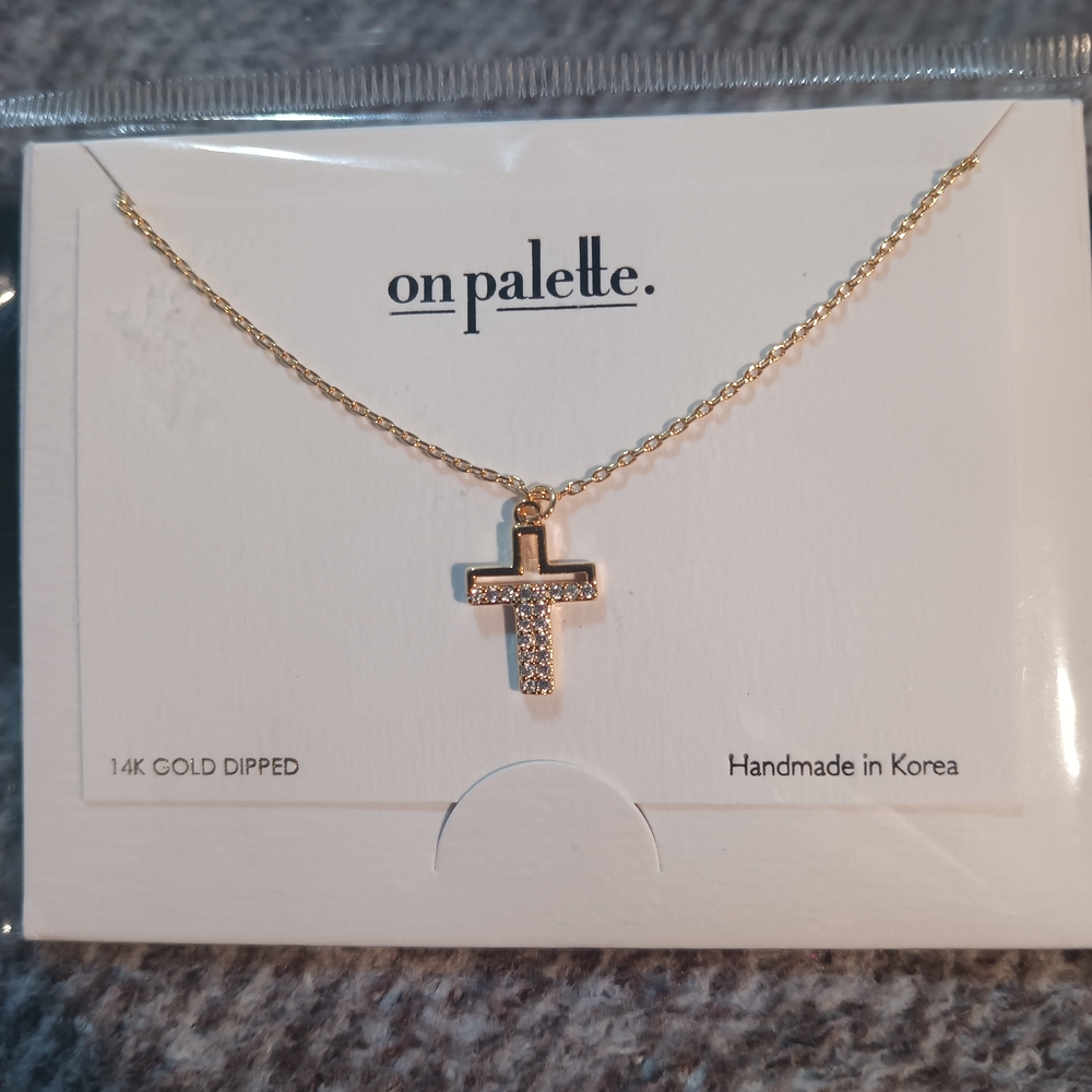 Gold Cross Necklace